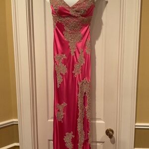Bright Pink Jovani Formal